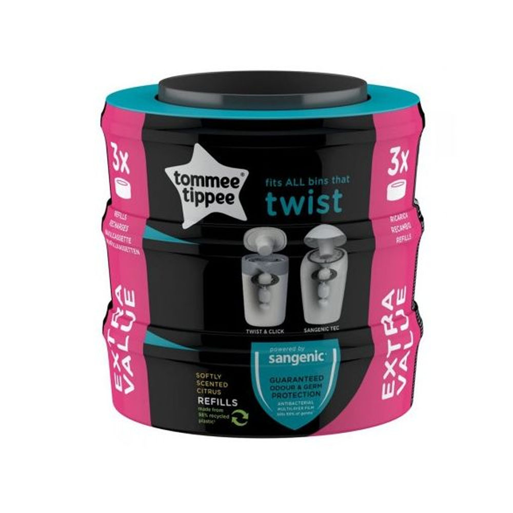 Tommee Tippee 3 Twist and Click Refills